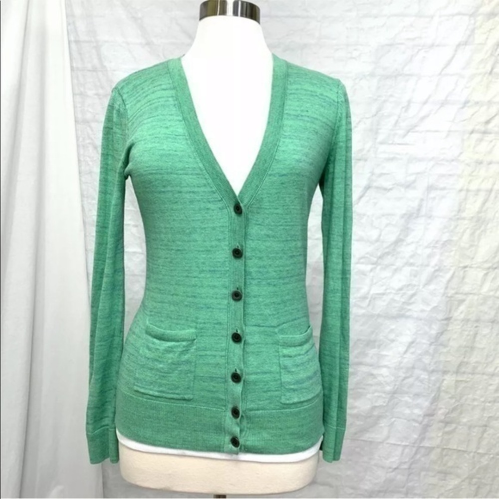 CAbi #697 Billi Cardigan Sweater Pockets